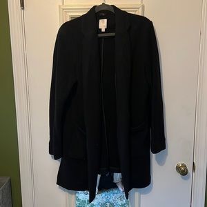 Lauren Conrad black sweater blazer